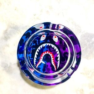 Ashtray in thick Glass